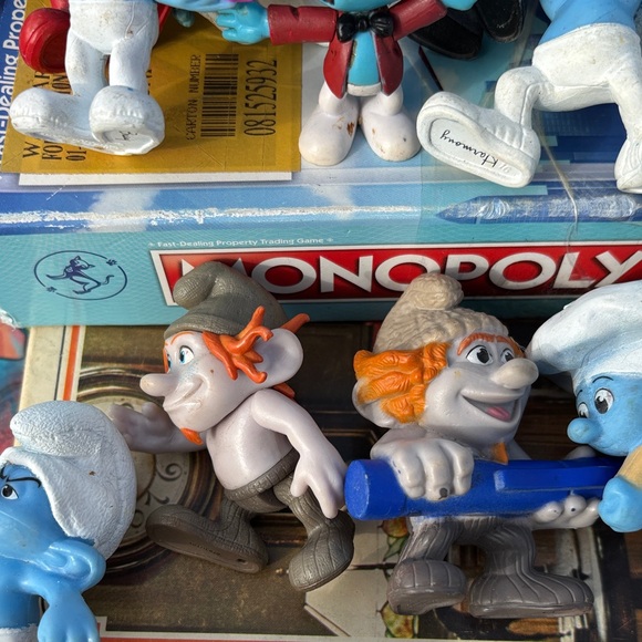 Smurfs Blue and White Toy Set lot - Picture 8 of 11
